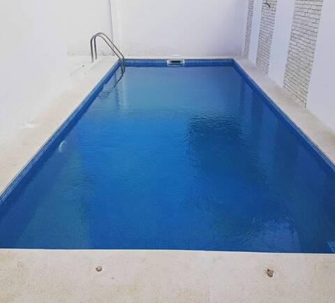 What about a salt water system in swimming pool?