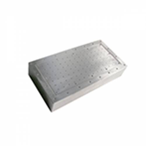 Le banc de massage en inox